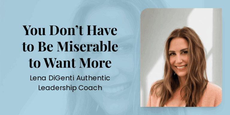 You Don't Have to be Miserable to Want More
